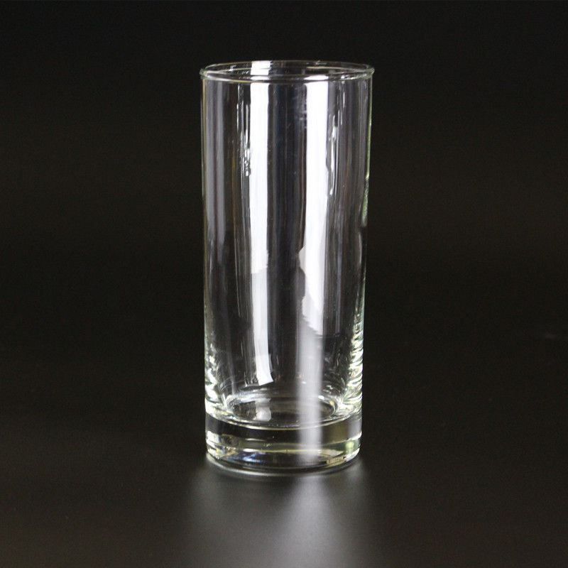 厂家热销 透明玻璃直升杯 简约透明玻璃水杯