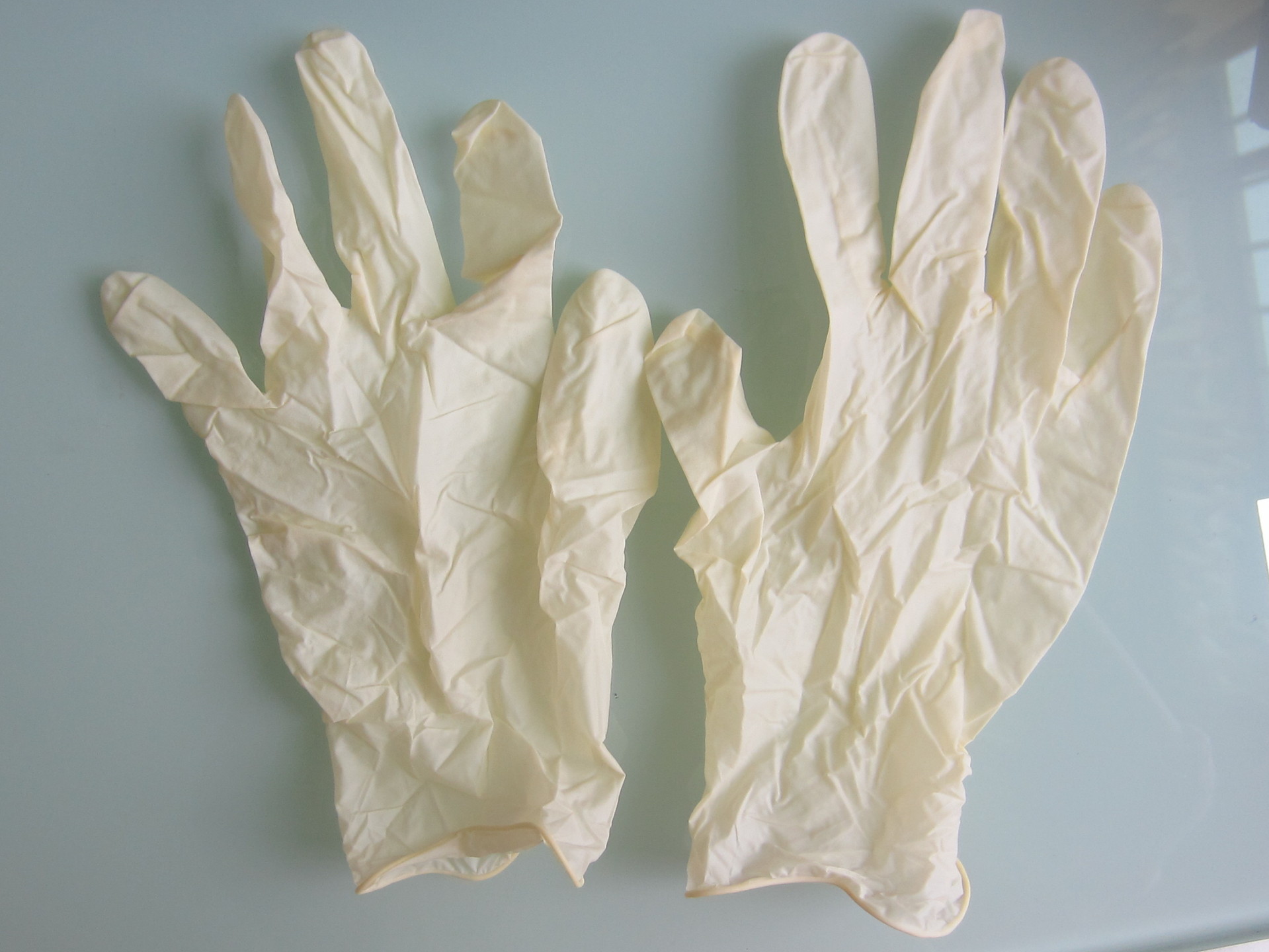 盒装乳胶手套一次性手套医用手套新料乳胶手套