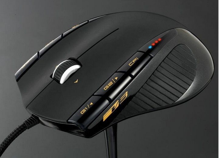 rapoo 雷柏 v3骨灰级激光游戏鼠标(豪华黑)