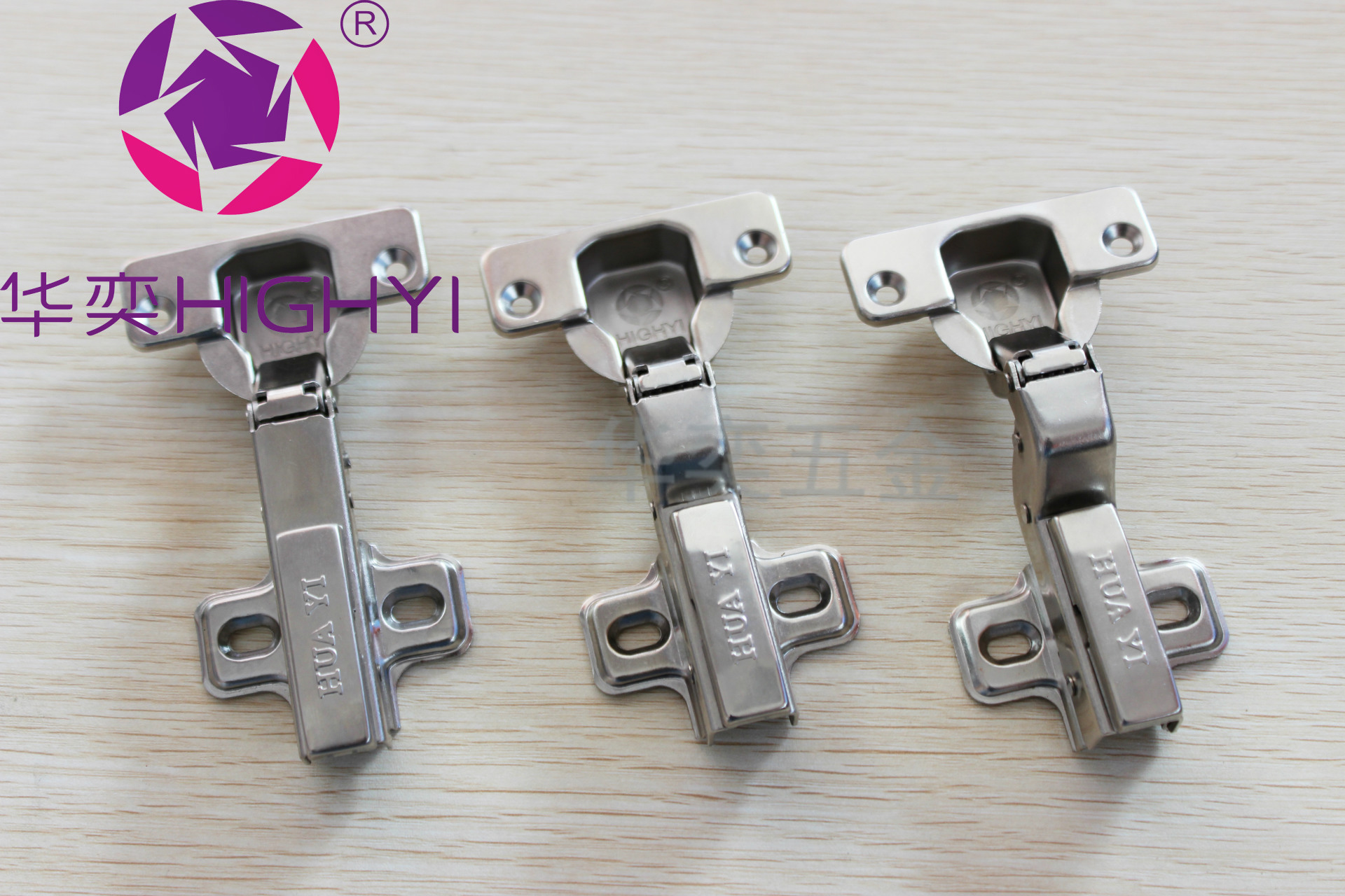 家具五金配件 35杯内置阻尼铰链 不可拆卸 仿柏扉步款 1001