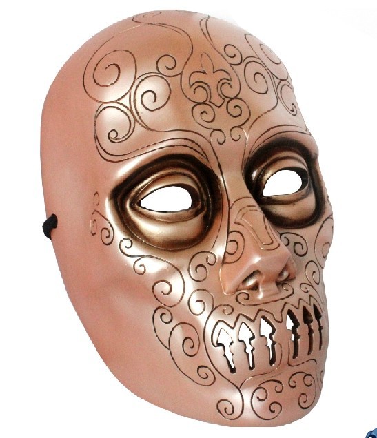 珍藏版电影主题面具 哈利波特电影食死徒面具 树脂装饰面具