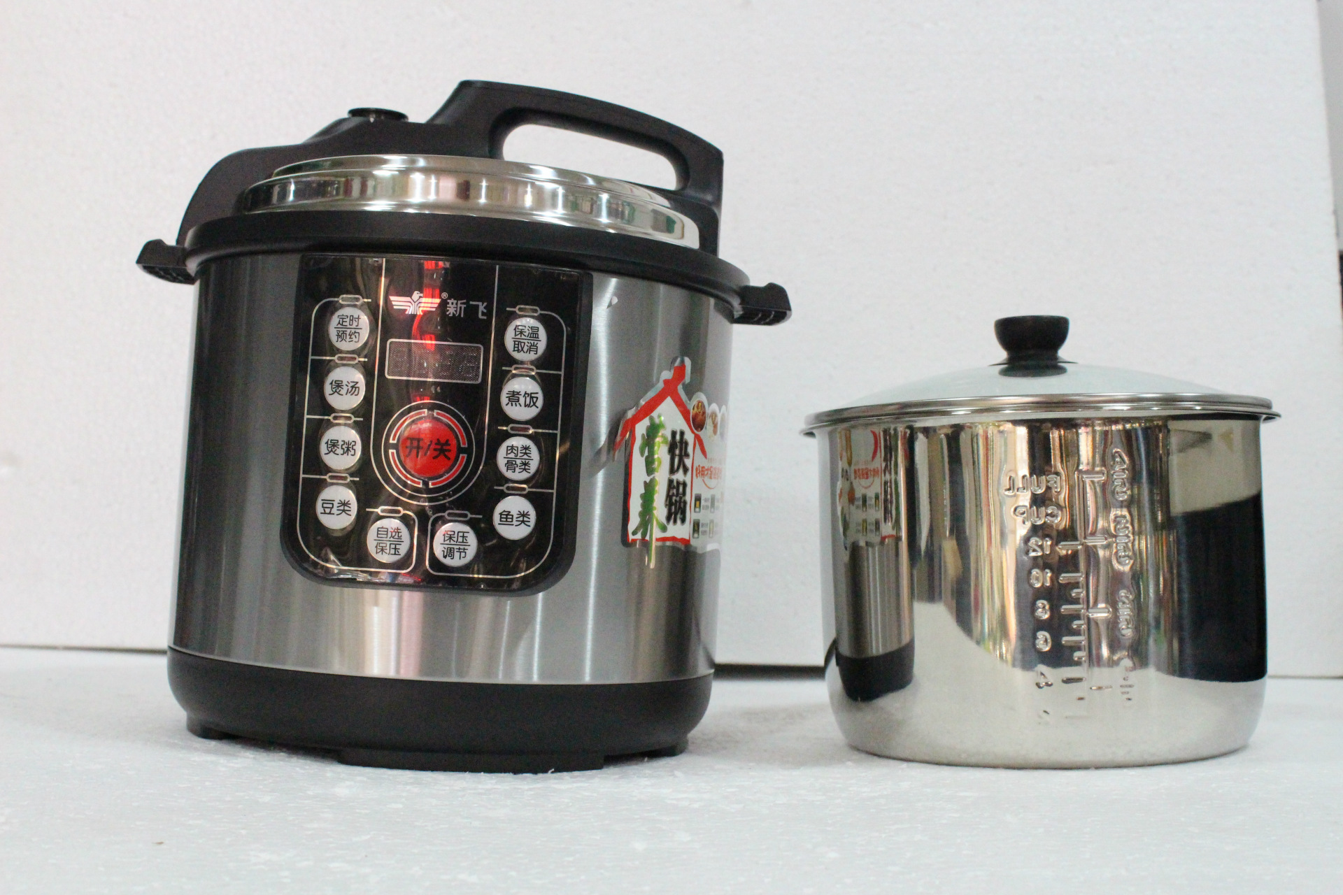 厂家直销新飞多功能6l电压力锅 智能电饭锅 高压锅 福利礼品必备