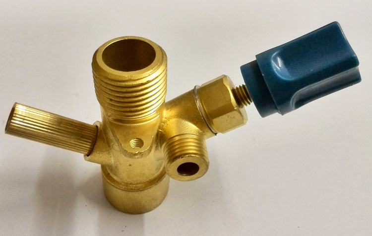 壁挂炉配件 b型补水阀 螺旋慢开式补水阀 厂家直销