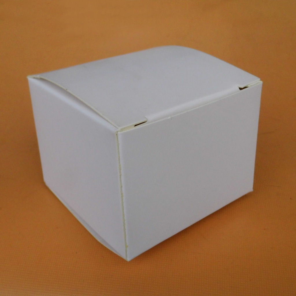 60x60x45mm现货350克单铜纸小白盒