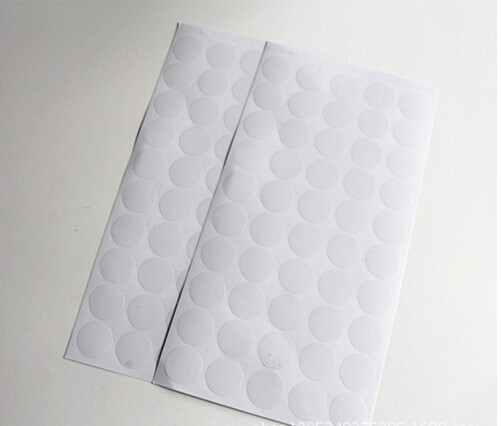 圆形透明封口贴 不干胶标签 可移不干胶标贴 透明贴纸 厂家直销