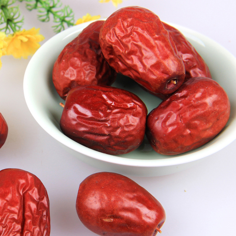 厂家大量供应山西特产大红枣子/壶瓶枣800g礼盒装/走亲访友首选