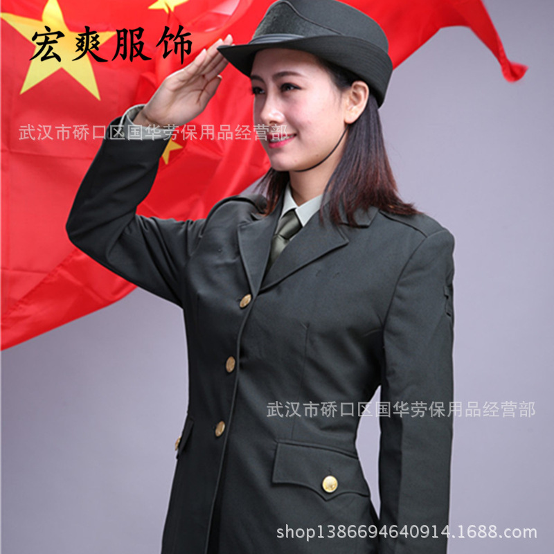 正品配发军迷收藏男女陆士官士兵春秋常服军官干部冬上衣裤子套装