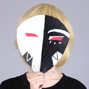 orz特价甩批 cosplay道具 阳炎project 鹿野修哉 面具 自然の敌p