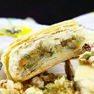 休闲食品 糕点点心 云南特产小零食特价鲜花饼 茉莉花饼50g8个装