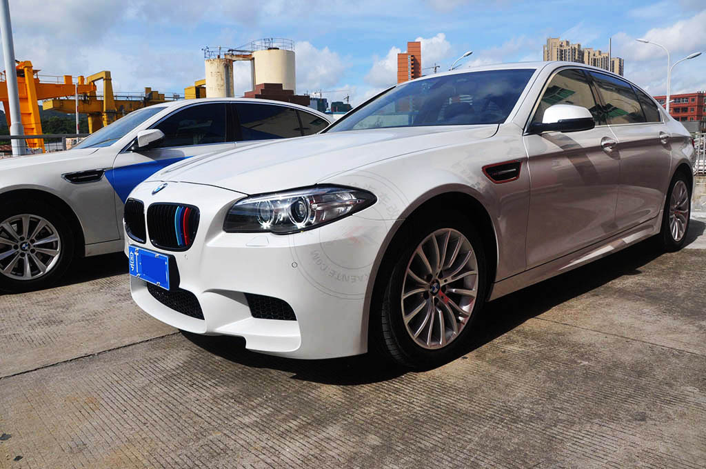 宝马5系525还能改装成这样的m5包围外观!