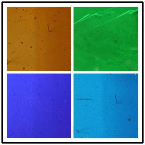 用于满洲窗进口3mm彩色玻璃
