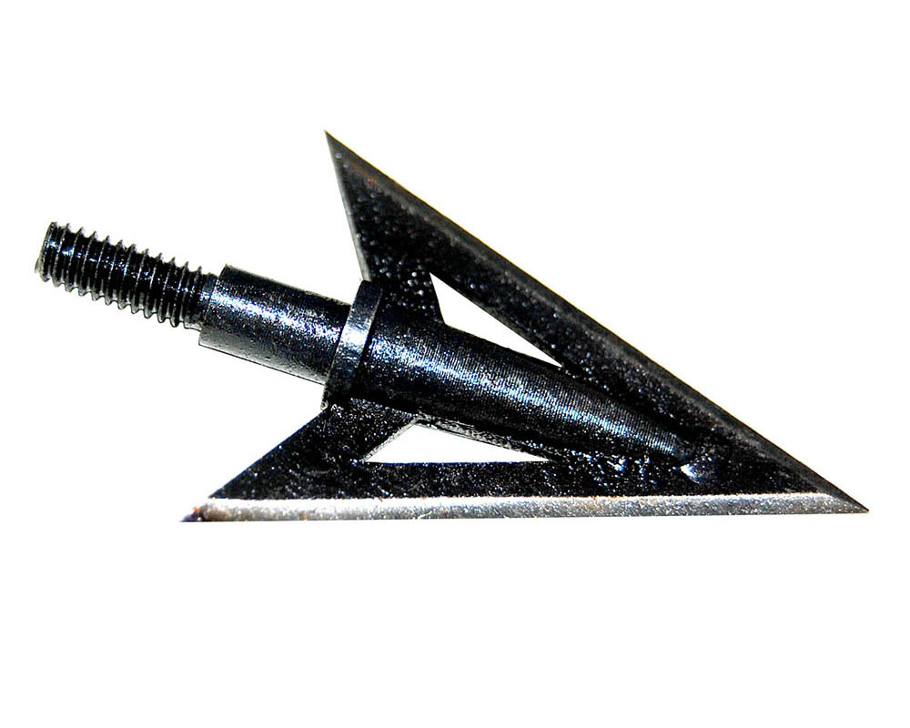 厂家供应产品狩猎箭头反曲弓玻纤碳铝合金通用黑鱼箭头