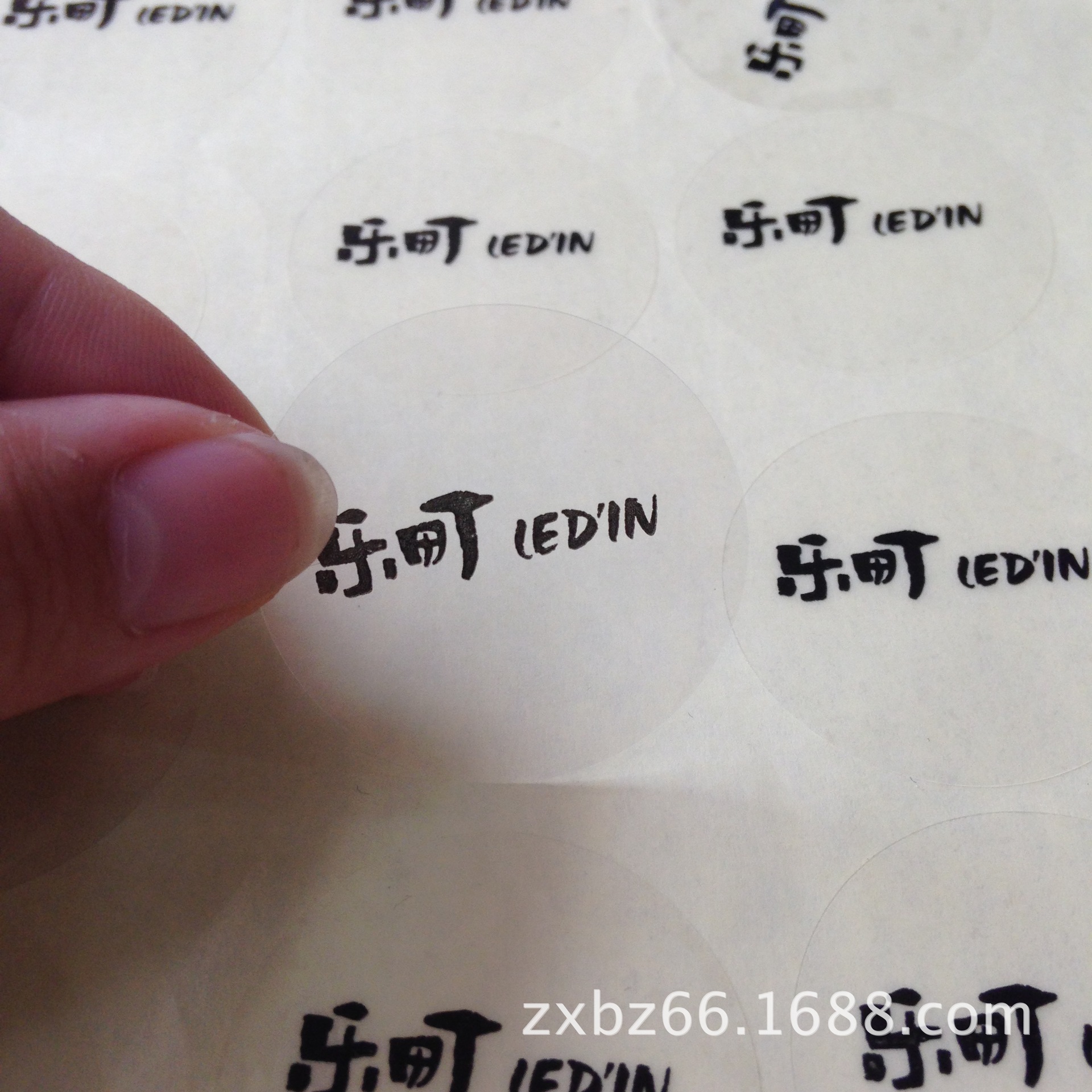 厂家直销 pet圆形印刷保护膜 pe透明印logo保护膜 规格可定超低价