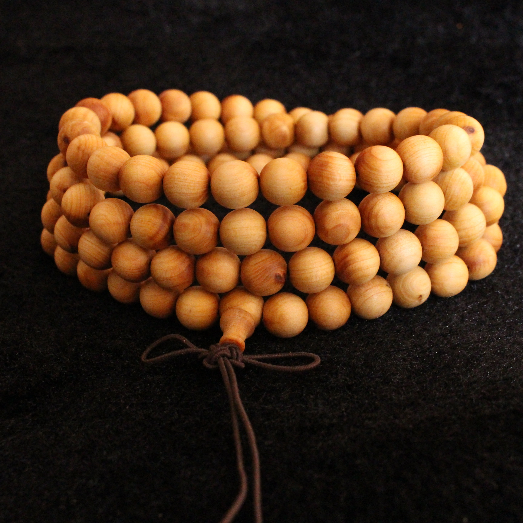 煌鑫佛珠 全网最低价太行山千年瘤疤崖柏高油密精品手串素珠108