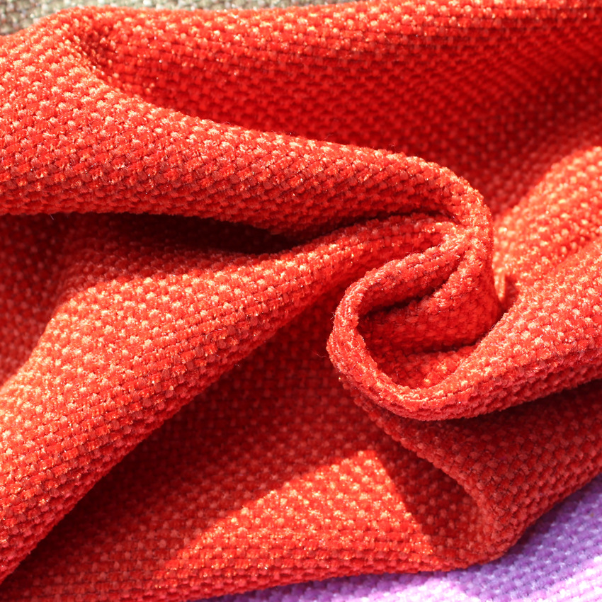 苏格兰雪尼尔纱混纺交织素色沙发布料车套箱包抱枕靠垫布批发f13