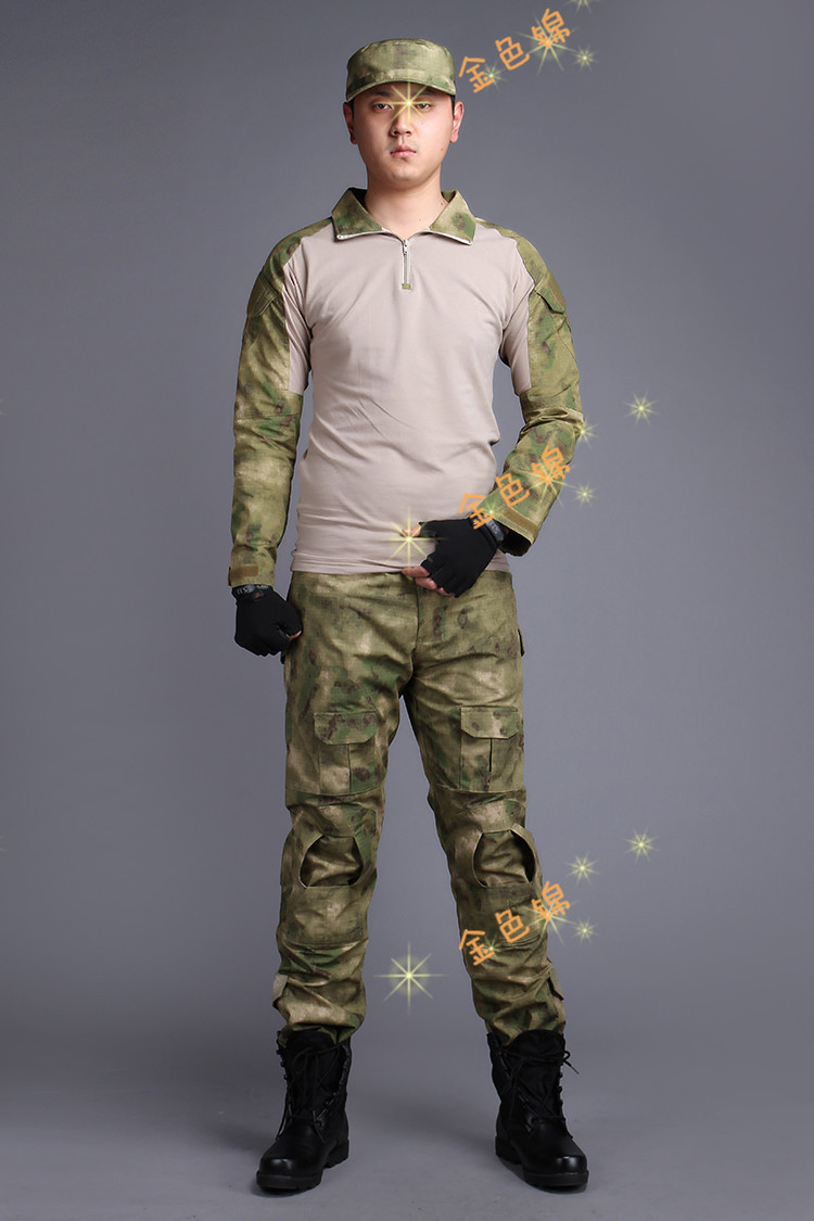 美军青蛙紧身衣迷彩 运动户外真人cs战术服青蛙服套装 外军装备