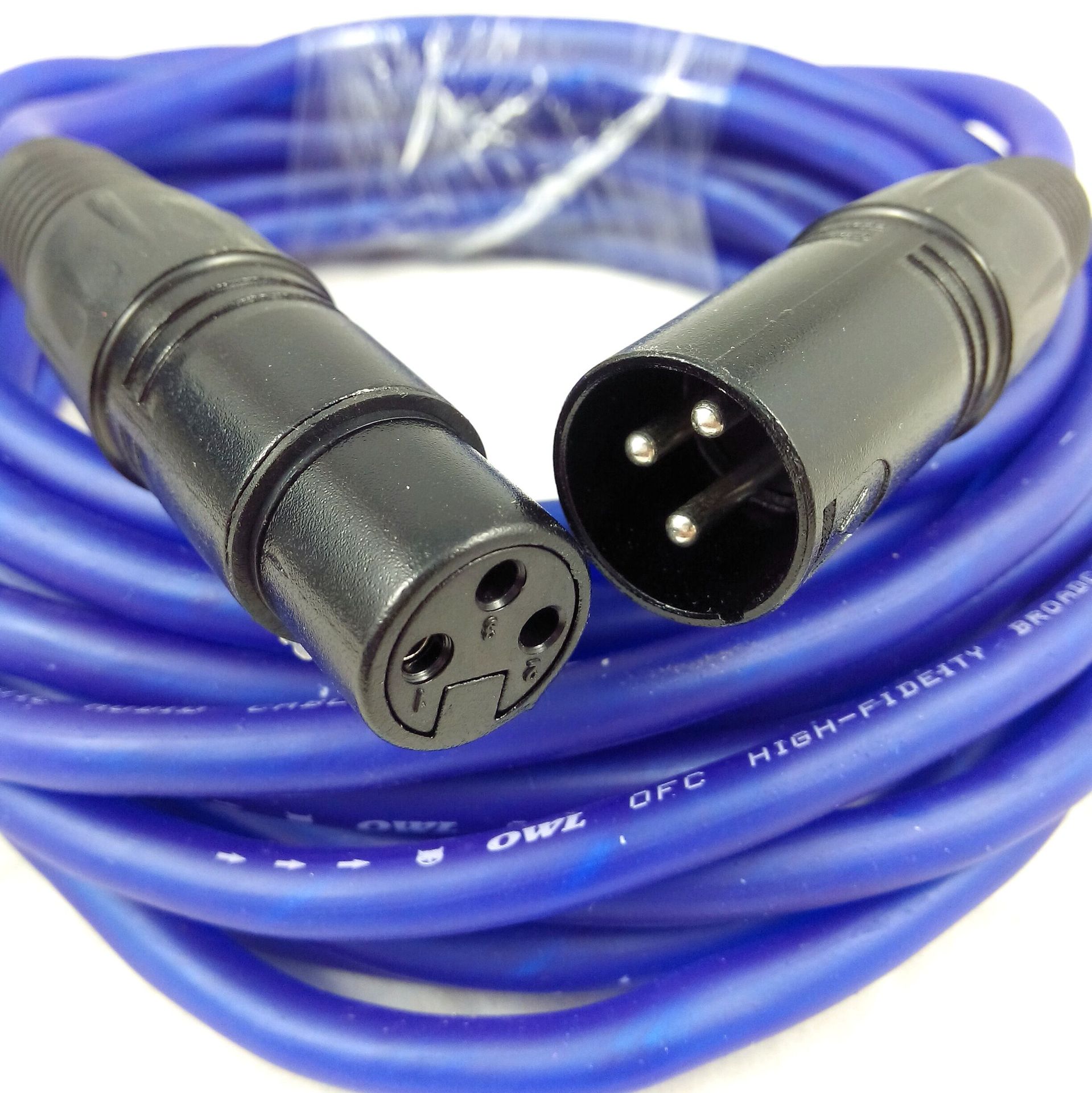 供应6卡侬头线卡龙话筒线 卡侬平衡线 麦克风线 卡侬公对母连接线