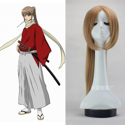 银魂完结篇 冲田总悟 假发 cosplay 假发 厂家直销