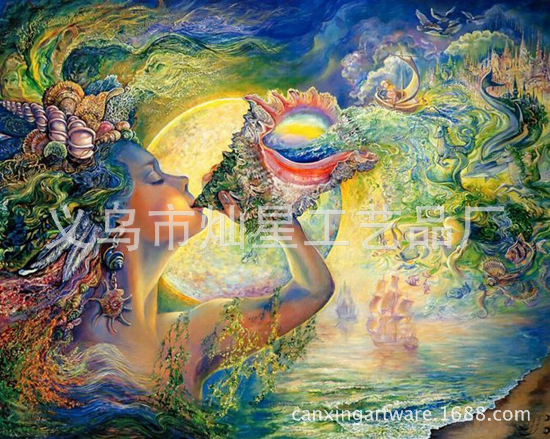 仙子的魔法 钻石绣diy最新款 诚征代理钻石绣厂家钻石绣批发正品