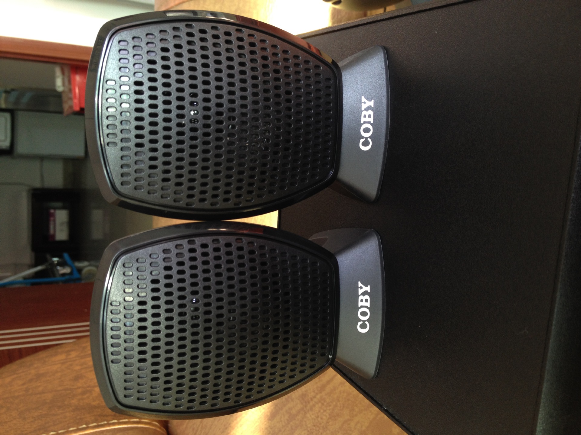 库存全新美国coby 5.1声道电脑音箱家庭影院音箱送转换头超低价