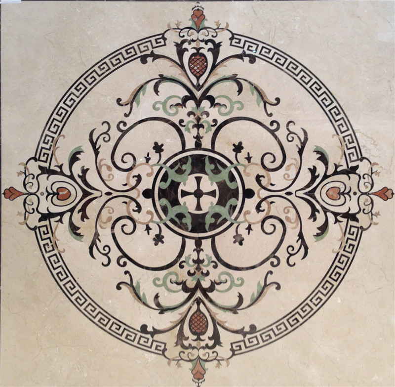 供应微晶石瓷砖客厅拼花 地板瓷砖800x800瓷砖水刀拼花