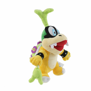 超级玛丽奥马里奥游戏周边伊吉拿绿草绿发库巴毛绒玩具公仔