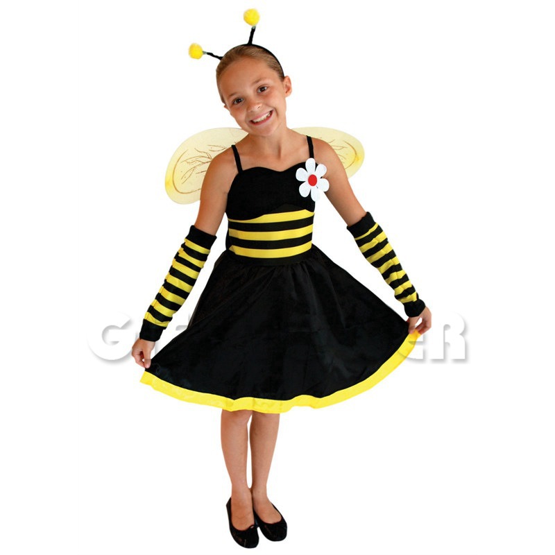 焕佑,舞台表演,万圣狂欢party,化妆舞会服装 g-0102可爱蜜蜂仙子