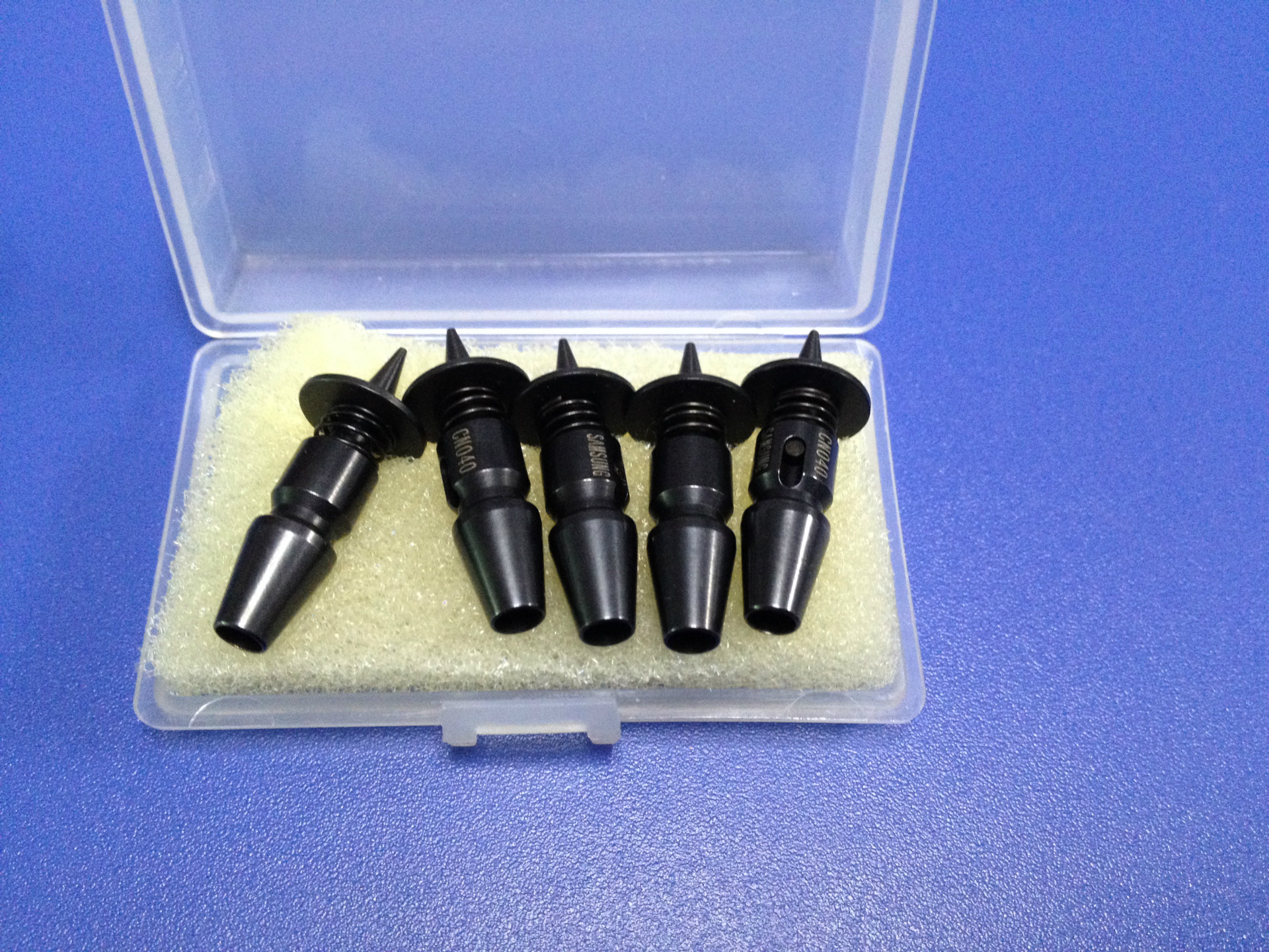 smt贴片机吸嘴配件sm吸嘴cp45f cn040飞达头吸嘴全新黑材三星吸嘴