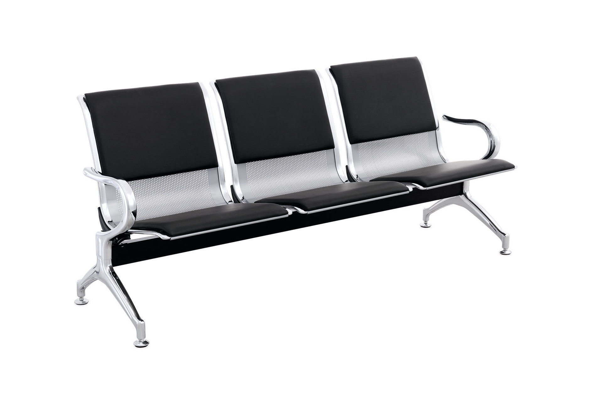 全国包邮正品铁艺机场椅 商务公共长连排椅 医院发廊点滴输液银行