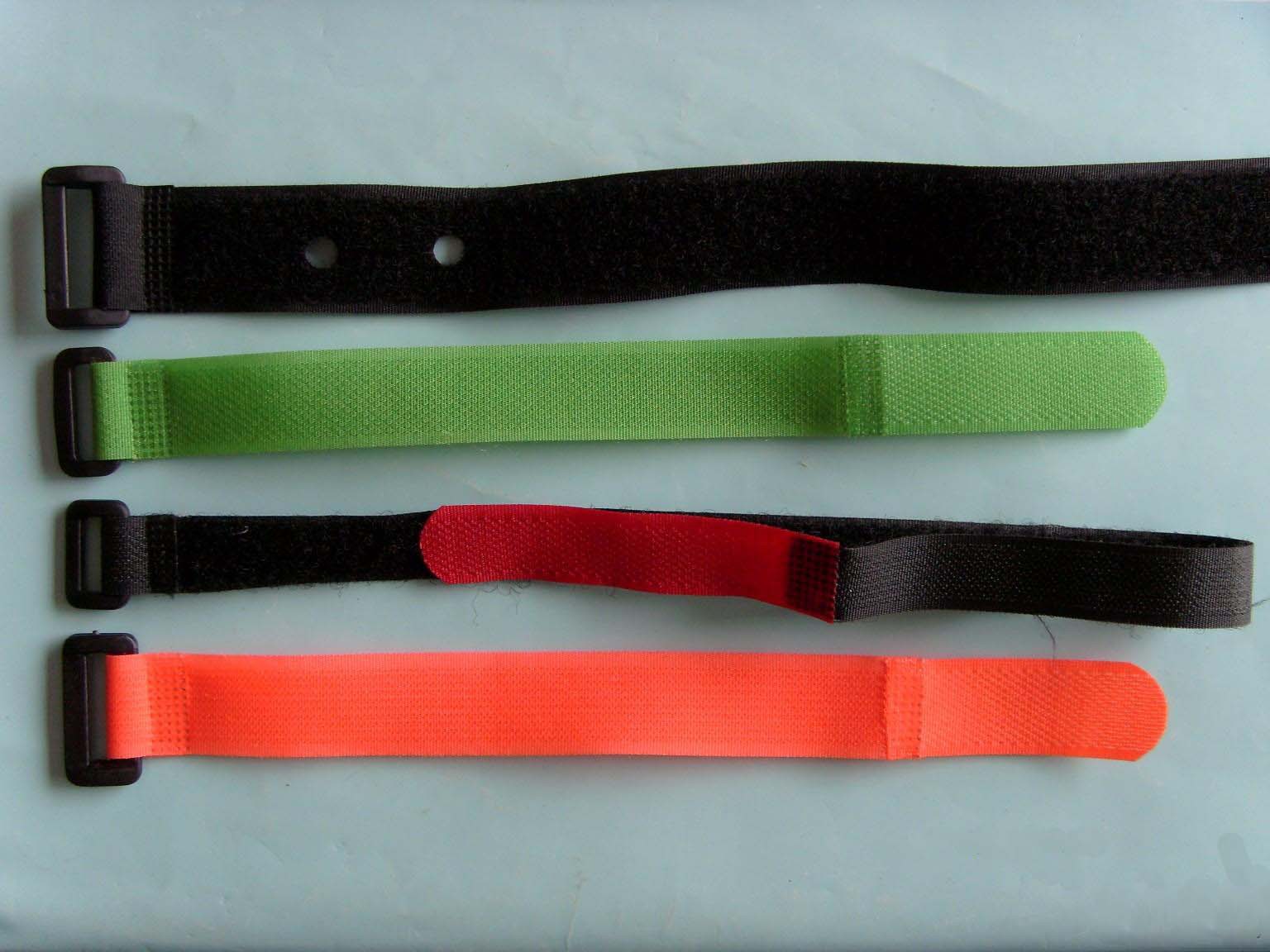 捆线带魔术贴 粘扣带电线绑带 车缝魔术贴扎带