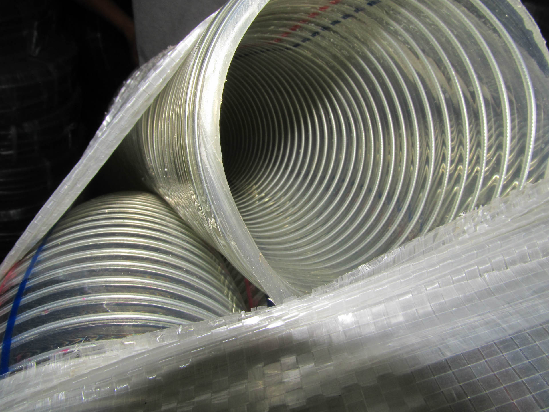 厂家直销 有味透明pvc钢丝软管 塑料水管油 气管水泵专用