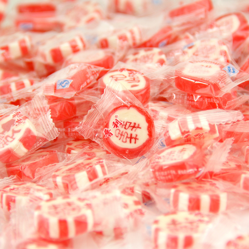 【厂家直销】散装水果味双喜糖果 手工散糖,喜糖,婚庆糖果