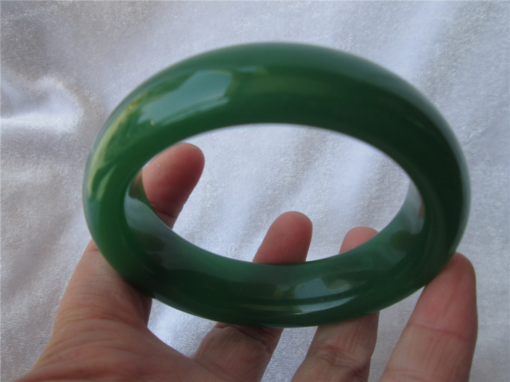 特价批发高仿碧玉菠菜绿手镯玻璃手镯女款手镯地摊批发礼品工艺品