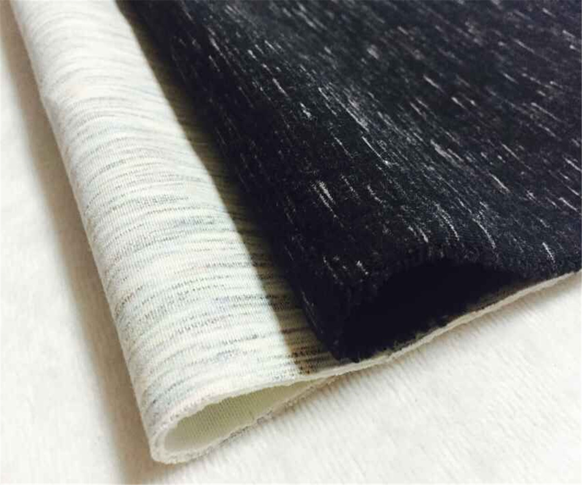 【现货】针织太空布 太空层 350克太空棉 空气层 全涤空气层