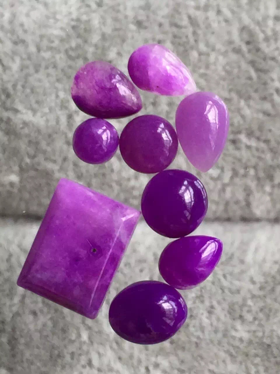 樱花冰糯种舒俱来苏纪石裸石吊坠 顶级透光