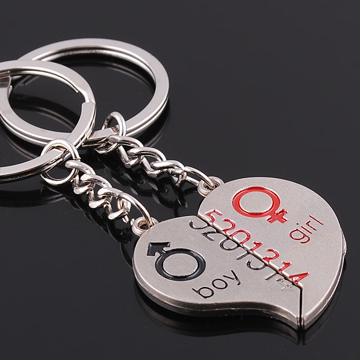 七夕情人节礼品 情侣5201314钥匙扣 公司礼品 可个性定制 小商品