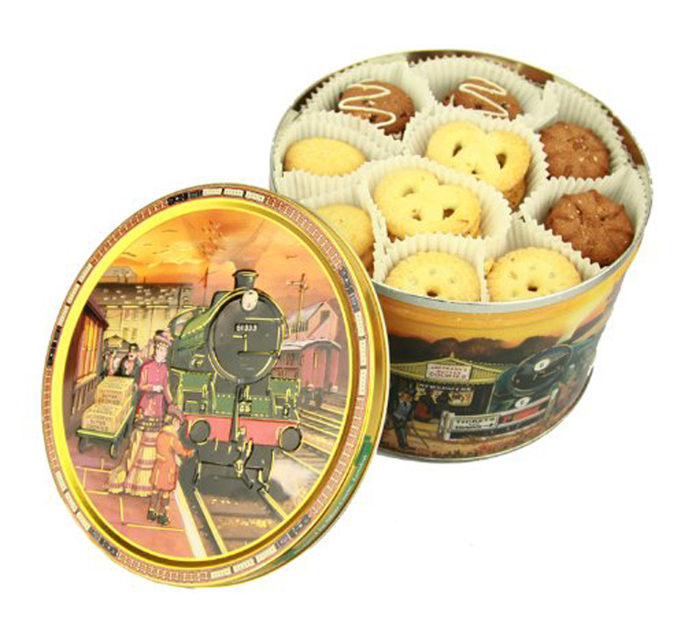 丹麦进口曲奇捷克布森火车头曲奇饼干800g代理批发零售