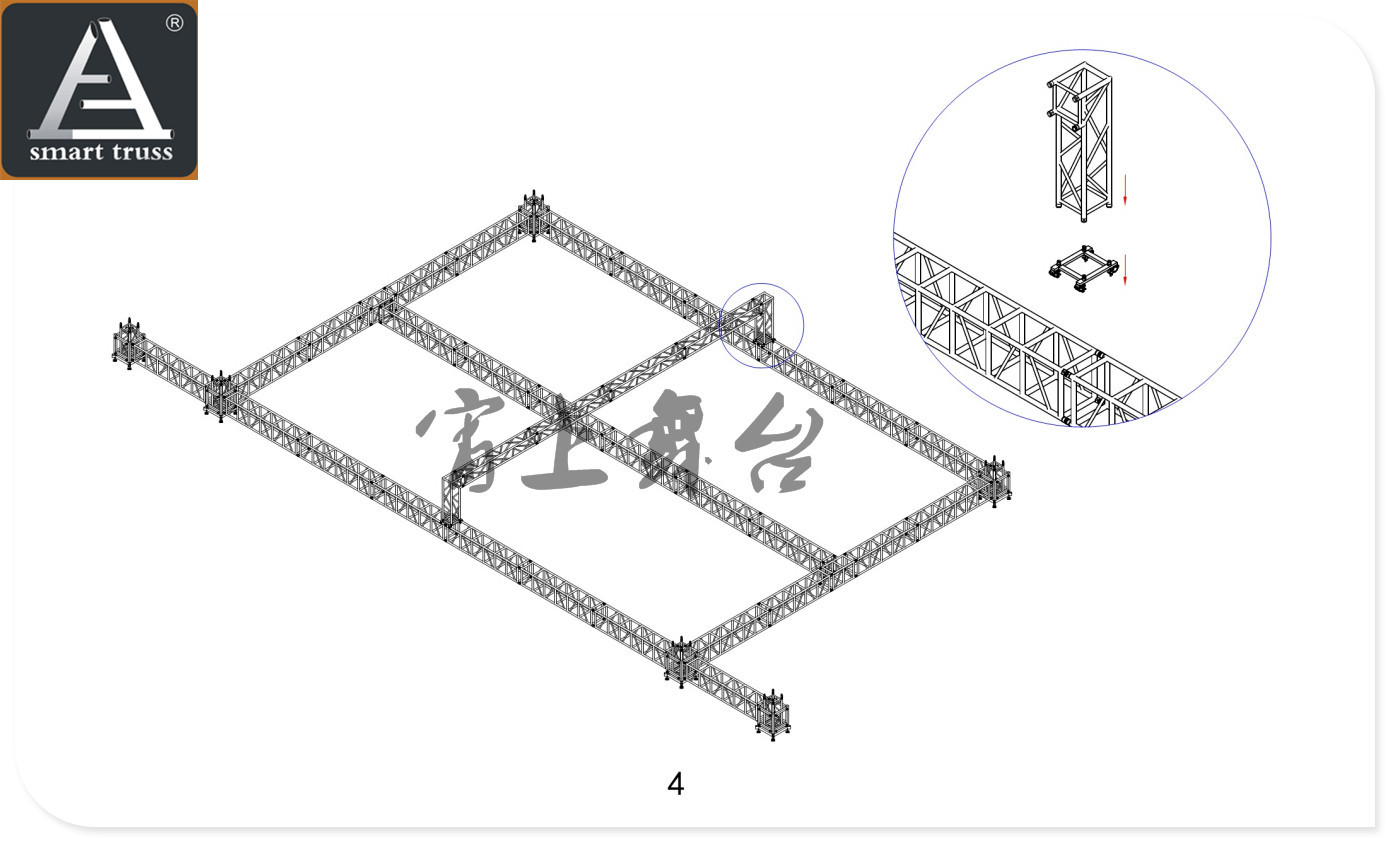 对铝合金桁架的全面描述有单尽管砸过来不嫌麻烦的