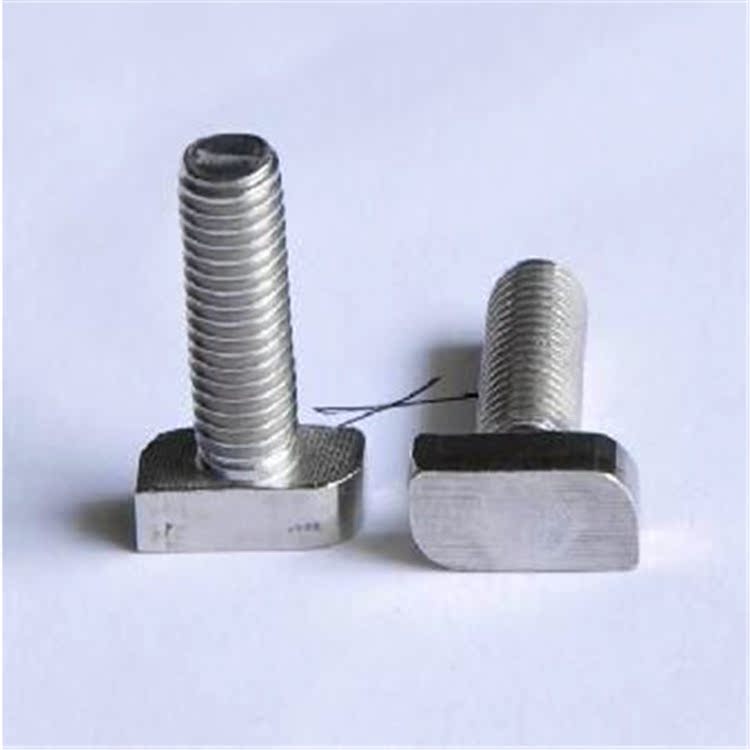 光伏支架配件 不锈钢304t型螺栓 t头螺丝 m8系列 阿里巴巴金牌商