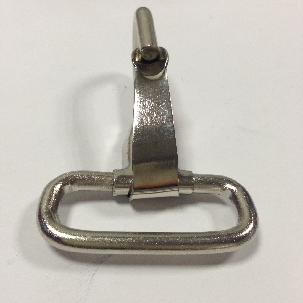 0铁线扣 环保织带钩扣 金属箱包挂扣