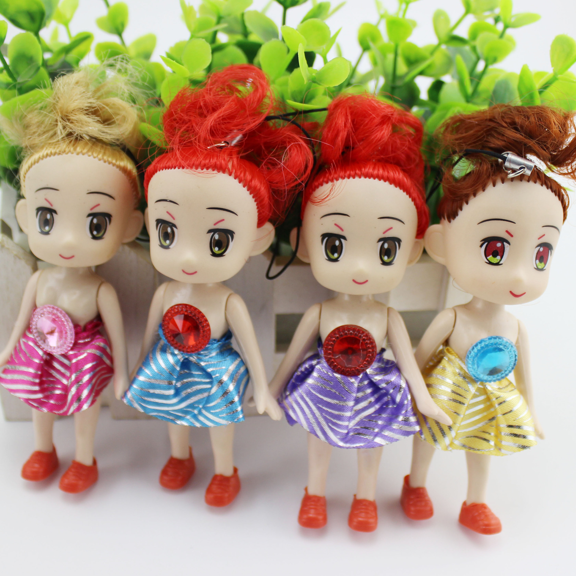 圣诞节日绮梦娃娃玩具礼品 毛绒玩偶女士包包配饰 义乌小礼品批发