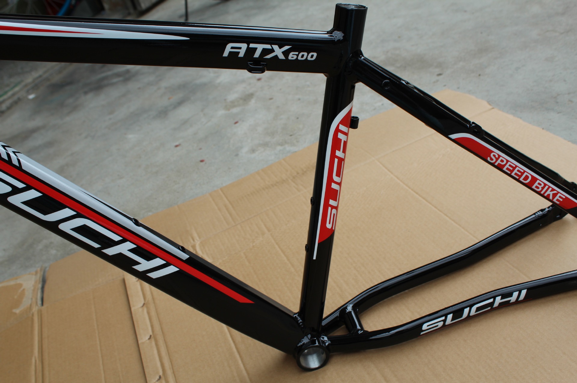 新款速驰sc600车架 26自行车铝合金车架 17寸山地车车架