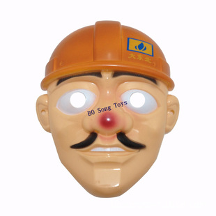 厂家直销 光头强面具 光头强玩具批发 面具道具