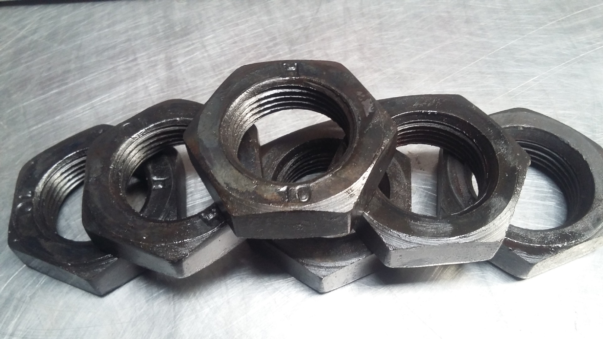 永年生产厂家 高强度细扣扁螺母 30*2薄螺母 100% 45#材质