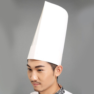 酒店饭店餐饮厨房厨师长工作服帽子中西餐厅蛋糕店厨师帽