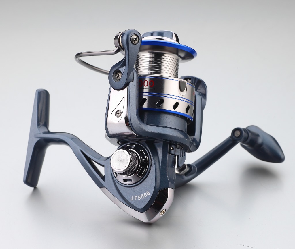 jf无间隙全金属摇臂渔轮 鱼线轮 金属摇臂 纺车轮 渔具批发渔线轮