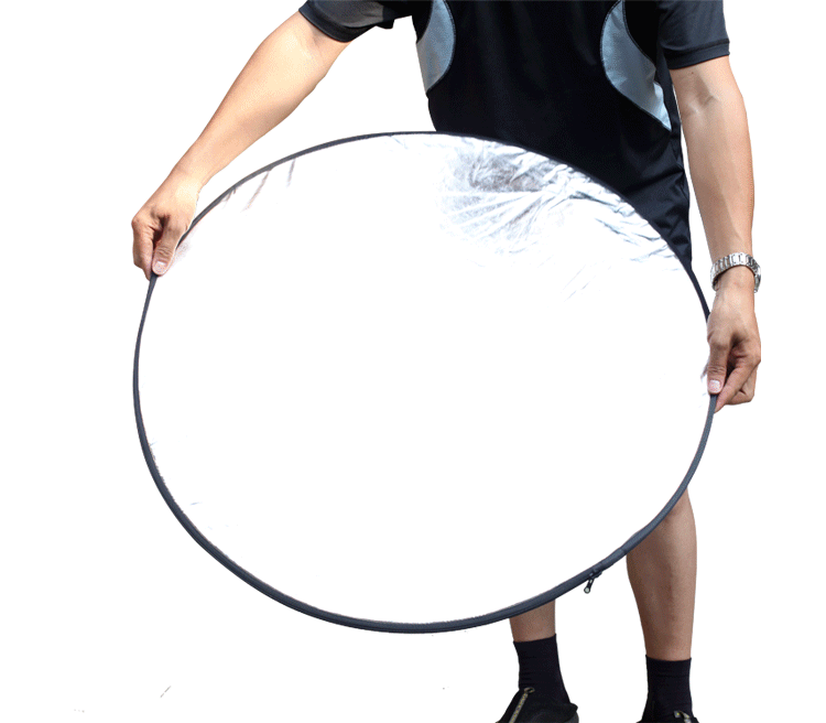 可折叠60cm五合一摄影专用反光板-人像拍照摄影器材摄影道具