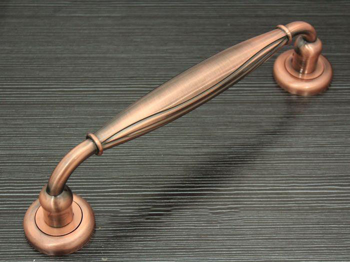 高档锌合金大门拉手 欧式仿古铜玻璃门把手 实木门大拉手热销