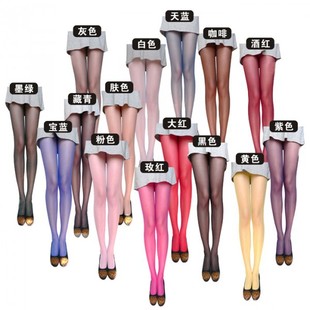日系糖果色丝袜