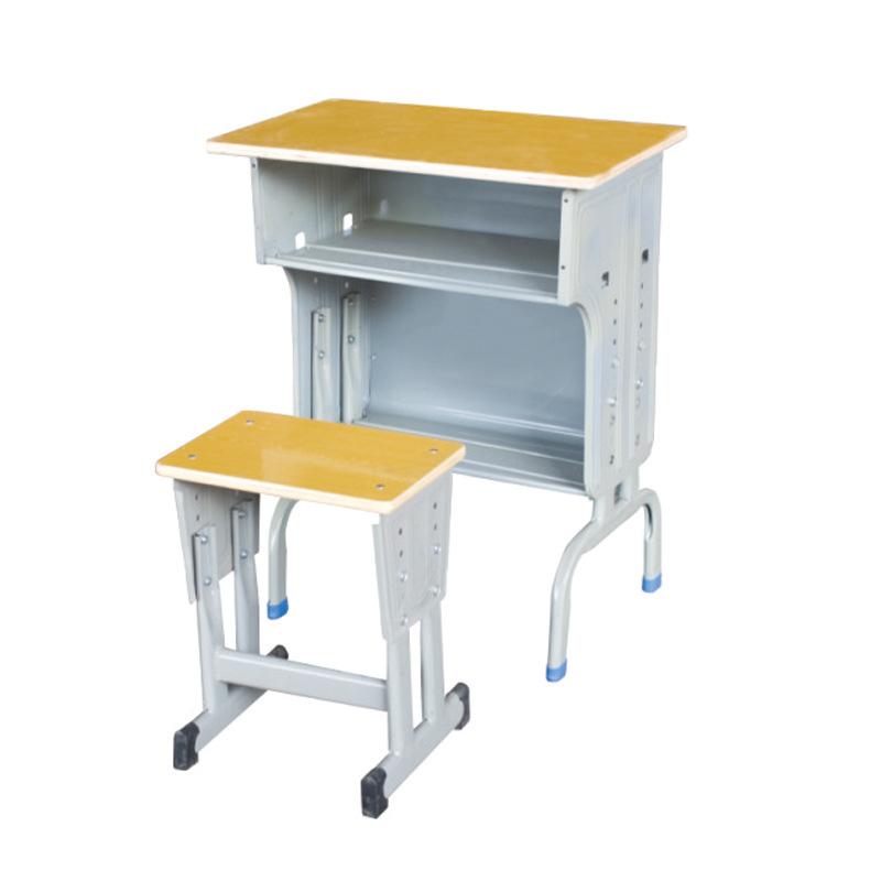 双柱双层开口课桌椅 学生培训课桌 儿童阅读书桌 厂家直销 批发